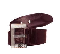 Diesel Cintura BIROC Cintura Ragazza Donna Vera Pelle (Marrone, 80 cm)