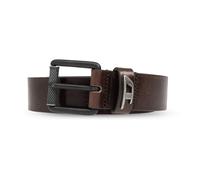 Diesel - Cintura con logo B-Dave II - -Accessories -Uomo -Marrone -85 CM