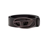 Diesel - Cintura in Pelle Nera Accessorio Elegante - - Accessories - Uomo - Nero - 105 CM