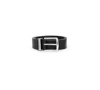 DIESEL Cintura nero / argento Uomo DIESEL 105 nero / argento