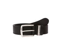 DIESEL Cintura nero / argento Uomo DIESEL 85 nero / argento