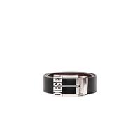 Diesel - Cintura Reversibile in Pelle B-Shift II Argento - - Accessories - Uomo - Grigio - 85 CM