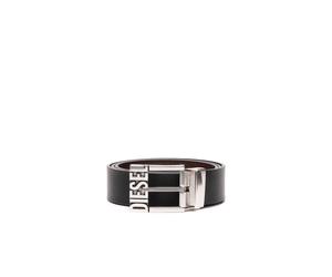 Diesel - Cintura Reversibile in Pelle B-Shift II Argento - - Accessories - Uomo - Grigio - 95 CM