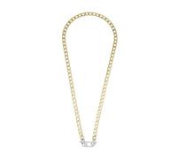 Diesel Collana da uomo a catena in acciaio inossidabile bicolore, lunghezza: 600 mm, larghezza: 32,5 mm, altezza: 10 mm, DX1438931