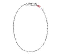 Diesel Collana da Uomo con Scritta, DX1695040 | Acciaio inossidabile argentato