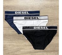 Diesel Confezione 3 Slip Uomo con Elastico Esterno 00SH05 S37