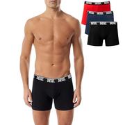 Diesel - Confezione da 3 Boxer da uomo lunghi in stretch - UMBX Sebastian, Taglia: XL