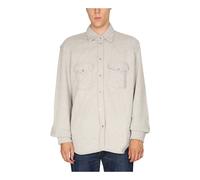 Diesel - Cotton Shirt - - Shirts - Uomo - Grigio - S