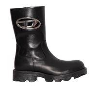Diesel - D-Hammer Biker Leather Stivali - - Shoes - Donna - Nero - 39 EU