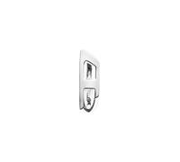 Diesel D Logo DX1637040 - Orecchini da uomo in acciaio inox color argento