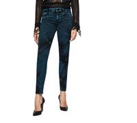 Diesel D-Ollies-SP-NE 084AF Donna Jeans W26 Sudare N Jogg Slim Fit Stretch Blu