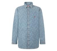 Diesel - D-Simply-Over Camicia di jeans - - Shirts - Uomo - Blu - XS