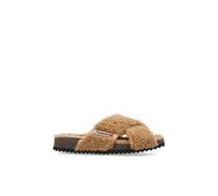 Diesel - D-Woodstock-Sa Slides - - Shoes - Donna - Marrone - 40 EU