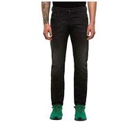 Diesel D-Yennox Stretch lavato nero affusolato Jeans 009EN Nero W38 / L34