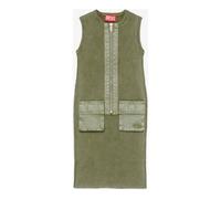 Diesel - Dameryn Cotton Dress - - Dresses - Donna - Verde - S