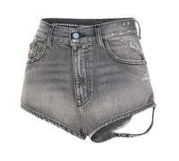 Diesel - Distressed Short - - Shorts - Donna - Grigio - W25