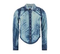 Diesel - De-Lyria Shirt - - Blouses & Shirts - Donna - Blu - XS