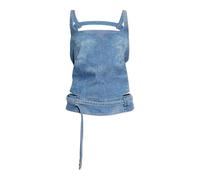 Diesel - De-Sayra-Fsi2 Top in Denim - - Tops - Donna - Blu - S