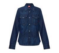 Diesel - De-Waves Denim Shirt - - Blouses & Shirts - Donna - Blu - S