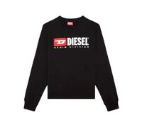 Diesel - Denim Division Logo Sweater - - Sweatshirts & Hoodies - Uomo - Nero - M