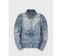 Diesel DENIM SHIRT women Shirts & Blouses blue in taglia:M