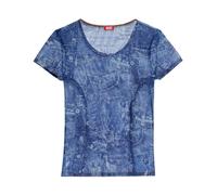 Diesel - Diesel T-shirts and Polos - - Tops - Donna - Blu - M
