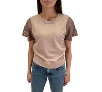 Diesel Donna F-Alison Felpa Sweatshirt Manica Corta