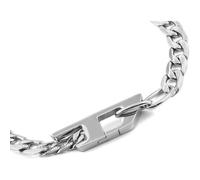Diesel Bracciale a catena da uomo in acciaio, DX1496040