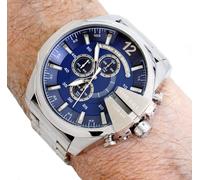 Diesel Chief Series Orologio da uomo, movimento cronografo al quarzo, cassa in acciaio inossidabile da 51 mm con bracciale, DZ4417