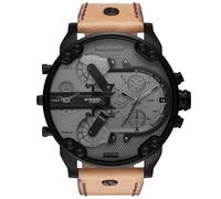 Diesel DZ7406 Mr. Daddy 2.0 Chronograph Brown Leather Men's Watch