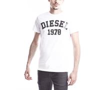 Diesel EHM T-Shirt, Bianco, L Uomo