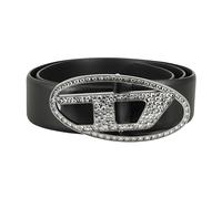 Diesel - Elegante Bracciale con Strass - - Accessories - Donna - Nero - 85 CM