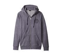 Diesel Felpa con Cappuccio Uomo Stampa Only The Waves Colore Grigio (IT, Testo, M, Regular, Regular, Grigio)