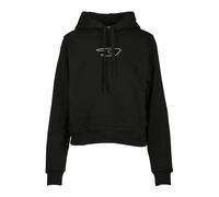 Diesel - Felpa Corta - -Sweatshirts & Hoodies -Donna -Nero -L