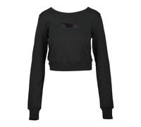 Diesel - Felpa Corta - -Sweatshirts & Hoodies -Donna -Nero -L