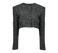 Diesel - G-Crop-G Tweed Jacket - -Jackets -Donna -Grigio -2XS