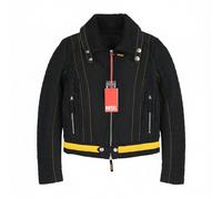 Diesel G-Ritas Donna Giacca S NERO Testurizzato Foderato Monopetto Polo RRP250