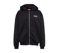 DIESEL Giacca di felpa rosso / nero / bianco Uomo DIESEL S rosso / nero / bianco