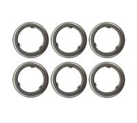 Diesel Iniettori Iniettore Anello di tenuta dell'iniettore, elementi di disaccoppiamento a scatto adatti per BMW N55 N20 13537577649 Carburante Iniettore Ugello(6 Pcs)