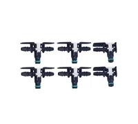 Diesel Iniettori Iniettore Set completo di 6 raccordi di ritorno per iniettori di carburante adatti per RAM, Grand Cherokee e EcoDiesel 3.0L. Carburante Iniettore Ugello