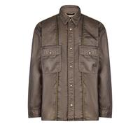 Diesel, ,Jackets ,Uomo ,Marrone ,L Giacca elegante a bottoni, versatile e comoda