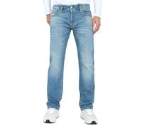 Diesel - Jeans a vita bassa Regular Straight Fit - Safado-X R9A19, Blu, 33W x 32L
