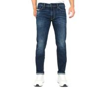 Diesel - Thommer-R RB065 Jeans da uomo slim fit a vita bassa elasticizzati, Blu, W34 / L32