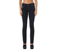 Diesel Jeans Slim Fit Nero Donna Pantaloni, Nero , 24W x 32L