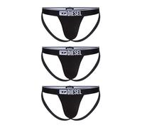 Diesel - Jockstrap Confezione da Tre - - Underwear - Uomo - Nero - 2XL