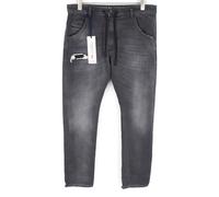 DIESEL Krooley CB-NE 069EM Pantaloni Jogg Ripped Grigi Da Uomo W32 Slim Lavati