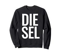 Diesel Large Text Diesels Trucks Roll Coal Power Gift Felpa