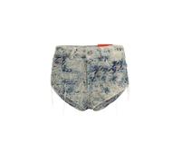 Diesel Light Blue Cotton Bermuda Shorts - 28