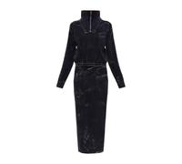 Diesel - M-Marcelle Wool Dress - -Dresses -Donna -Nero -XL