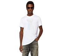 Diesel - T-Shirt Uomo T-Diegor-K68 - - Tops - Uomo - Bianco - S